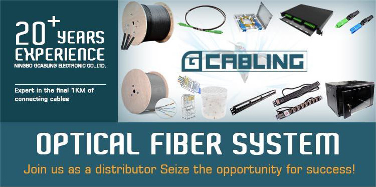 Gcabling FTTH fibre optique with Optical Power Meter and VFL and Fiber Cleave fiber tool kit and  stripper or fiber optic tools