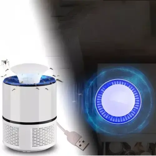 2022 Wholesale USB Powered 360 Degrees Led UV Light Bug Zapper Trap Anti Mosquito Electric Insect Killer Lamp MOSQUITOES