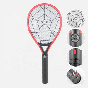 Mini Summer Rechargeable Fly Swatter Trap Bat Electric Mosquito Killer Racket MOSQUITOES for Insect Control Use ABS Plastic 280g