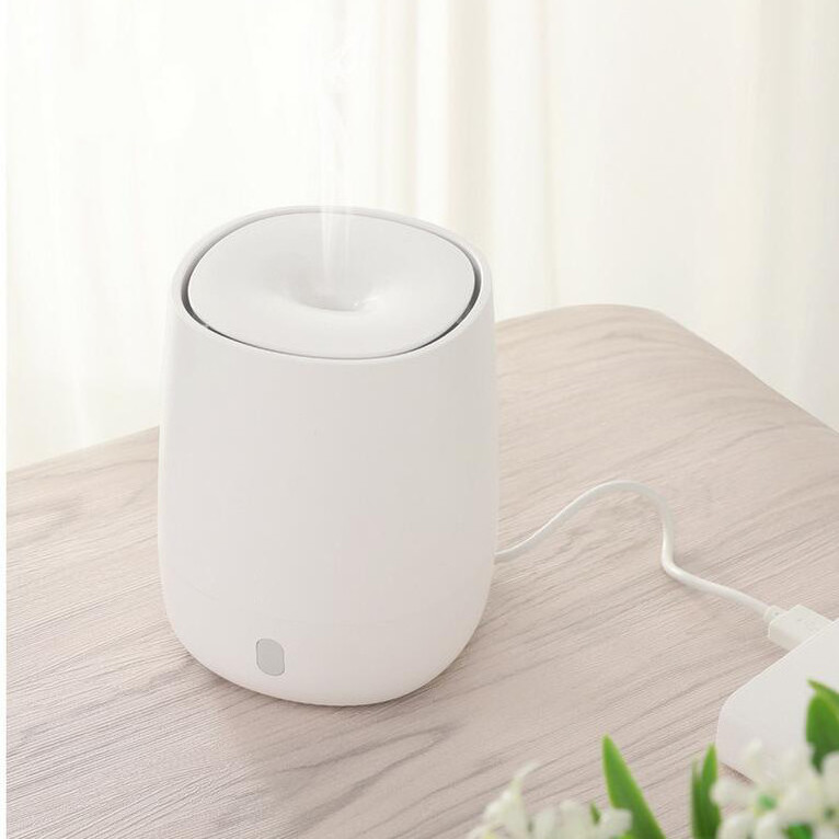 120ML USB Air Ultrasonic Diffuser Room Humidifiers Essential Oil Aroma Diffuser Mist Maker Wholesale Pure White Air Purifier