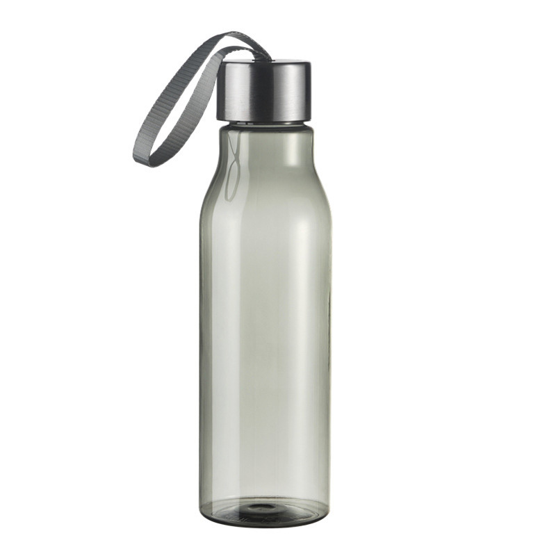 Custom Logo Plastic Sport Bottle 600ml Recyclable Material RPET Bottle for Ggm, Hiking, Cycling