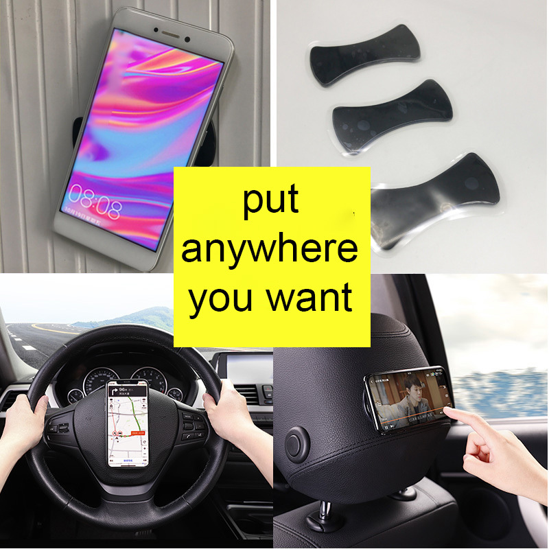 Magic Car Grip Pad Non Slip Sticky Mat Car Dashboard Adhesive Cell Phone Mount Anti Slide Holder Mat