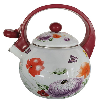 applique enamel tea Whistling kettles