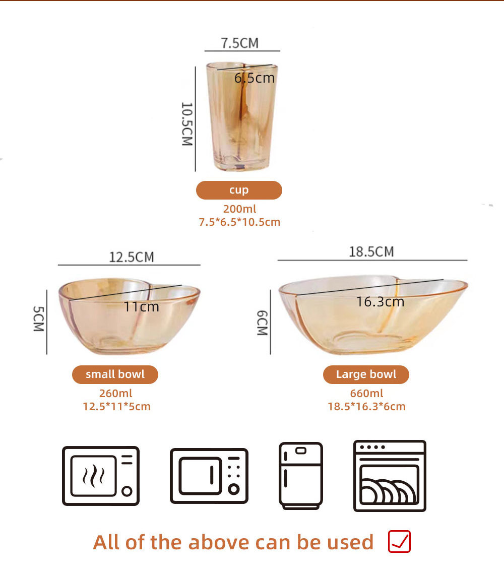 Heart Love Shaped Wall Glass Mug Single Layer Love Heart Shaped Glasstea Mug Milk Lemon Juice Cup