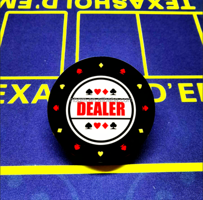 Acrylic Poker   Dealer Button/casino accessories