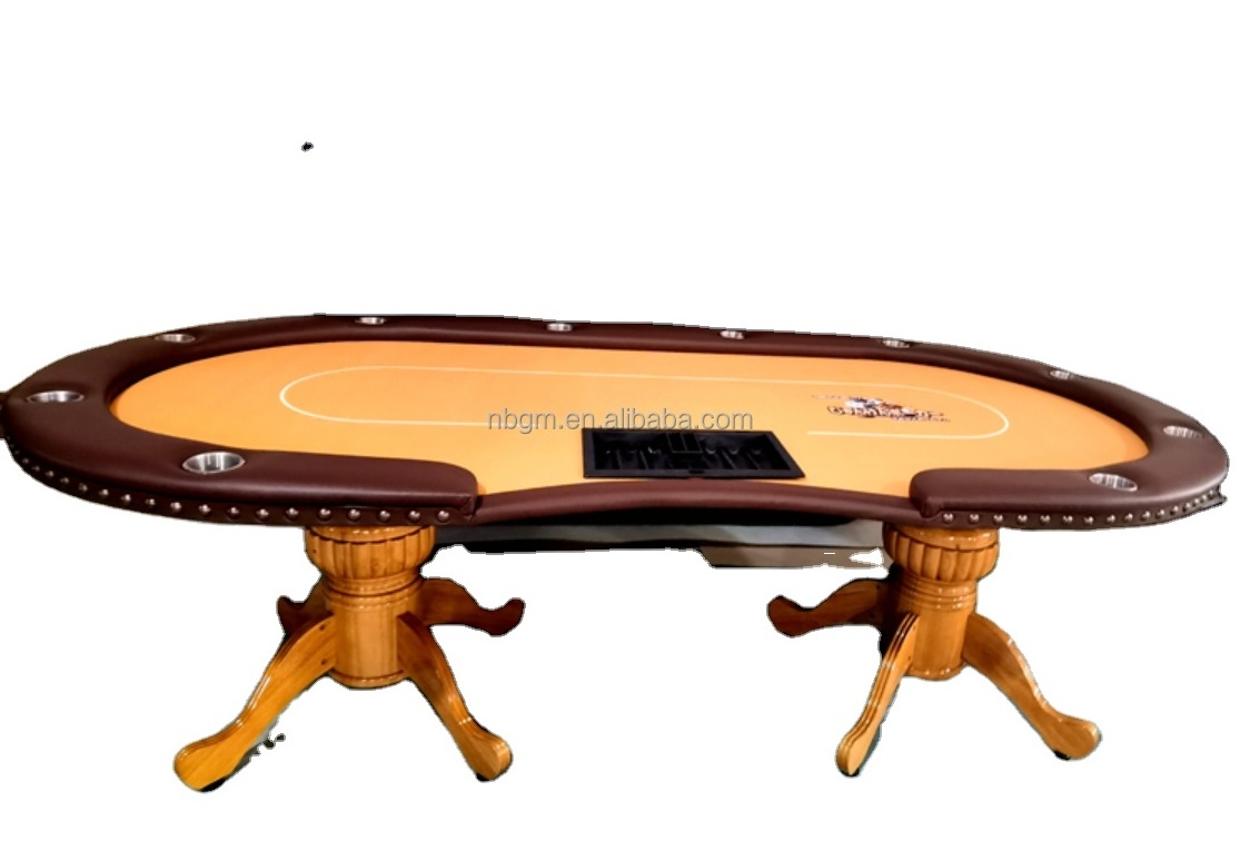 96 Inch   Poker Table &  chairs  in customized