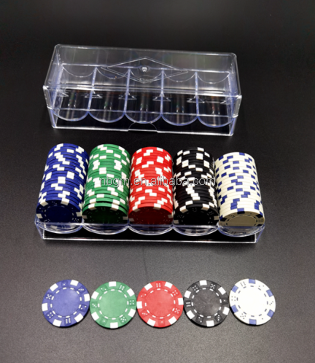 11.5 g   Dice chips Poker set /Cheap custom poker chips