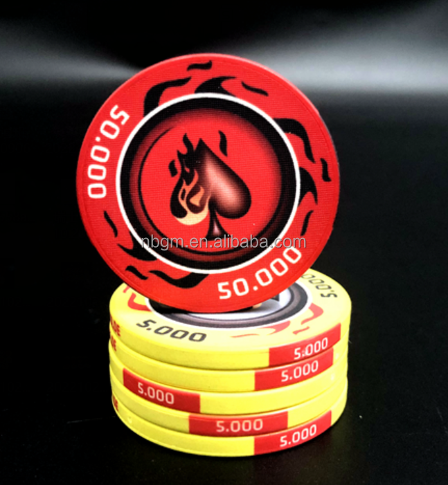 Hot Sale 10g Ceramic Poker Chips/Custom ceramic chip