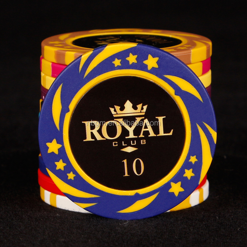 14g professional clay poker chips/Casino Poker Chip