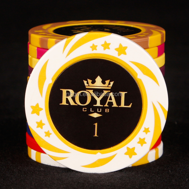 14g professional clay poker chips/Casino Poker Chip