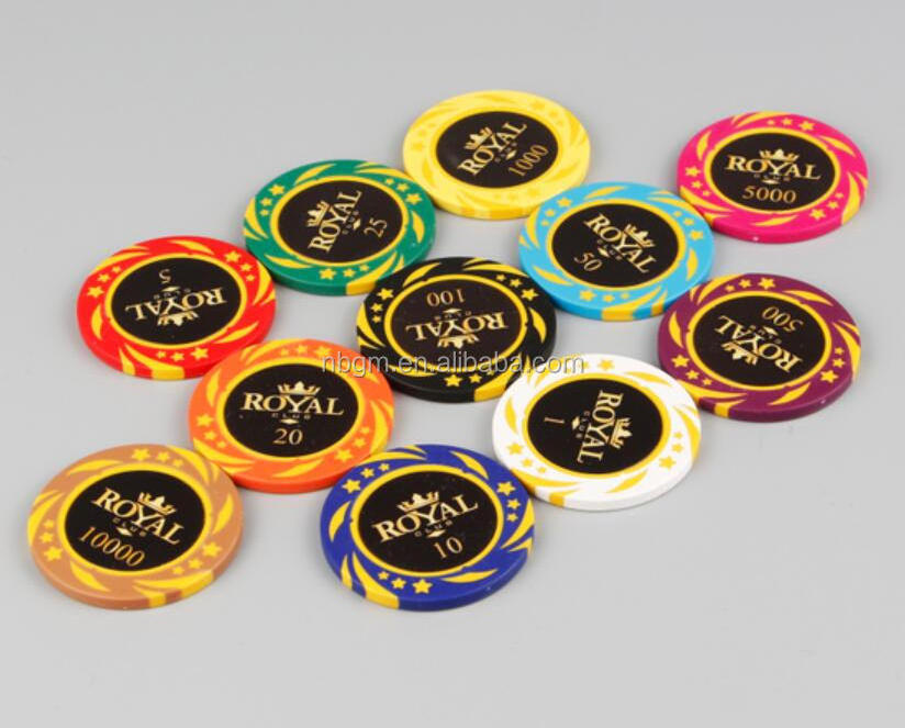 14g professional clay poker chips/Casino Poker Chip