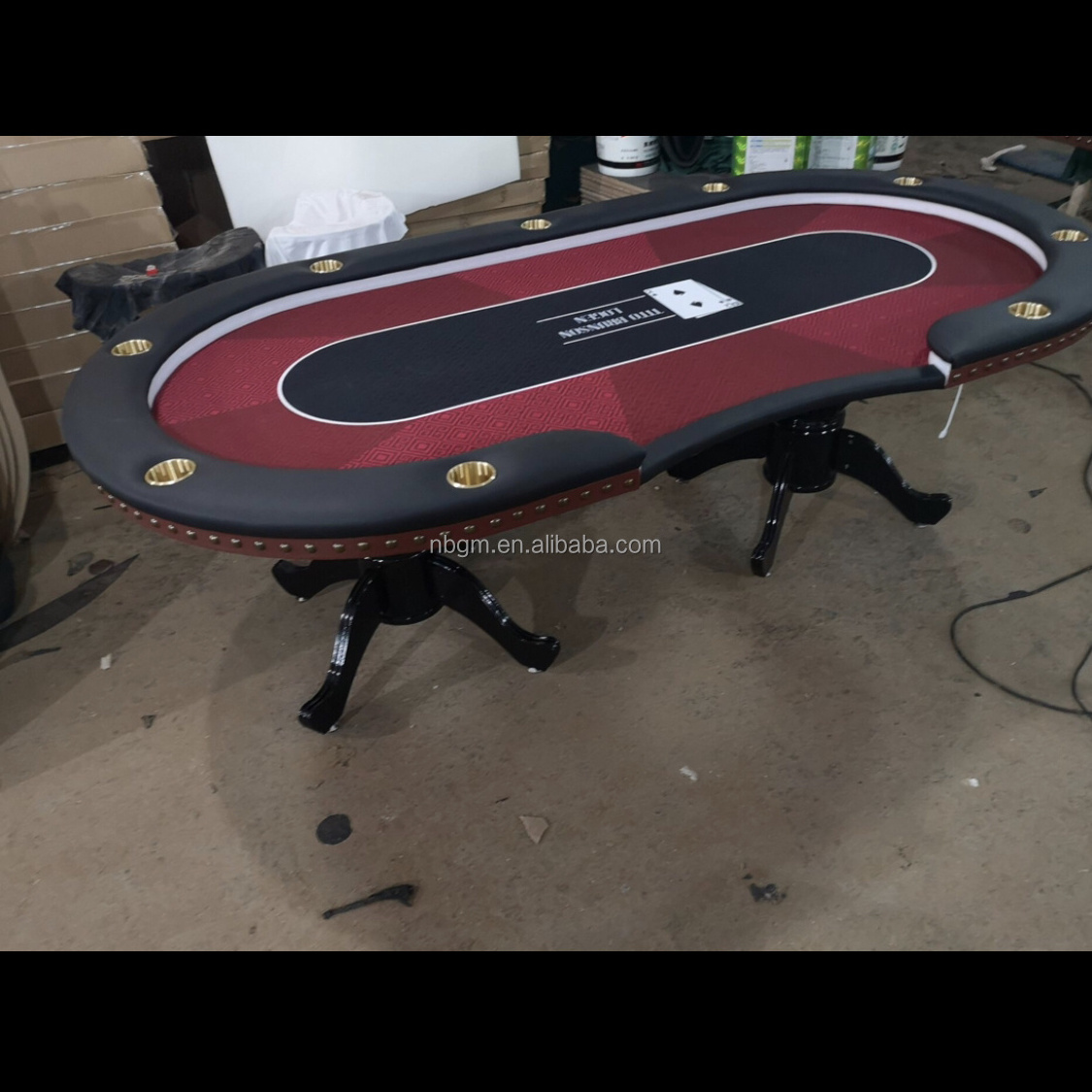 96 x 48 Inch Casino poker table for Texas