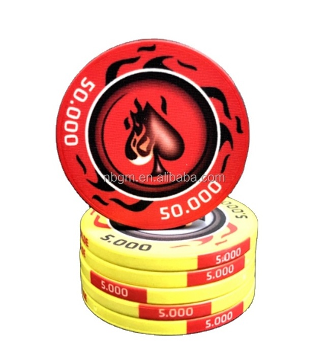 Hot Sale 10g Ceramic Poker Chips/Custom ceramic chip