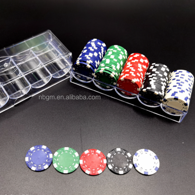 11.5 g   Dice chips Poker set /Cheap custom poker chips