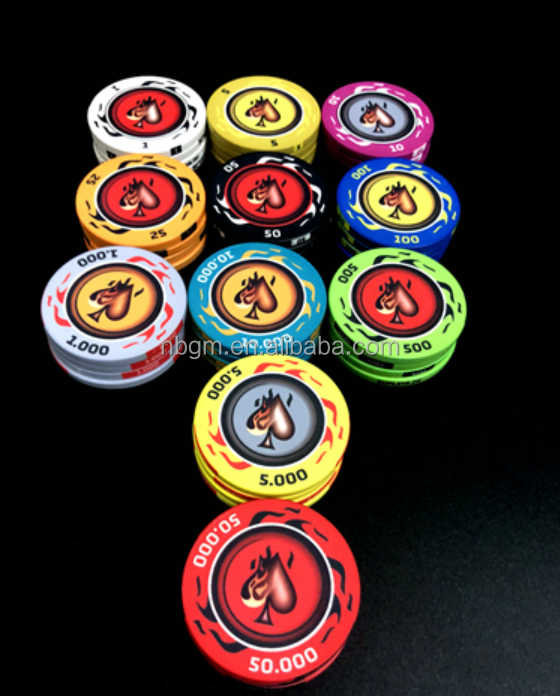 Hot Sale 10g Ceramic Poker Chips/Custom ceramic chip