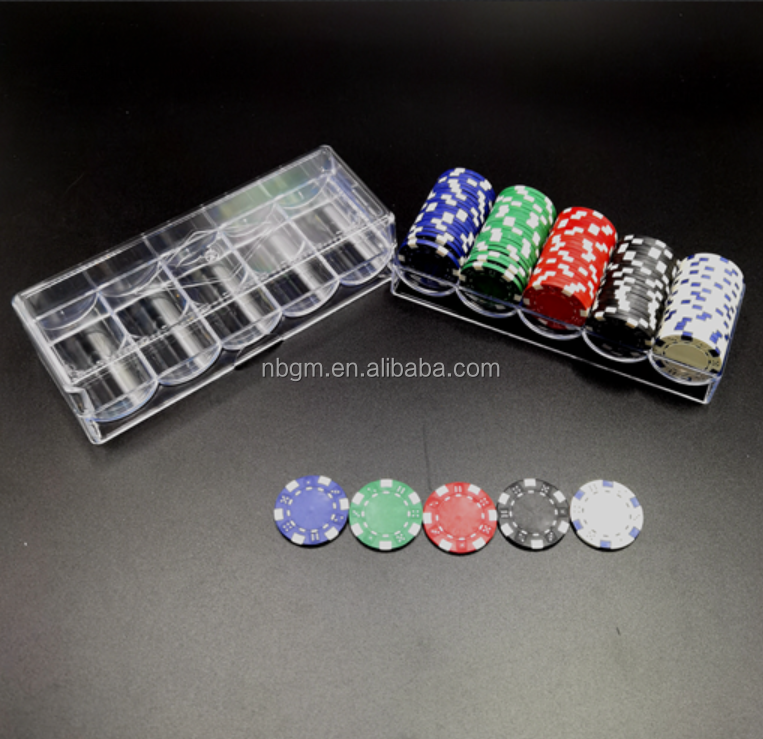 11.5 g   Dice chips Poker set /Cheap custom poker chips