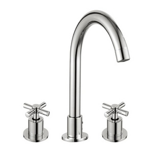 High Quality Concinnity 2 holes antique brass body bathroom basin mixer tap faucet