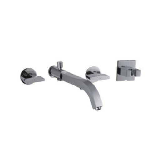 Freestanding brass bathtub faucet sets split type faucet