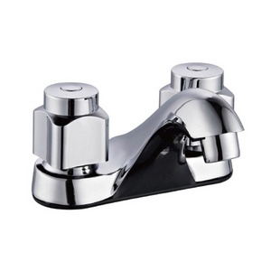 4 inch Brass Body Zinc Handle  Bathroom Basin Faucet