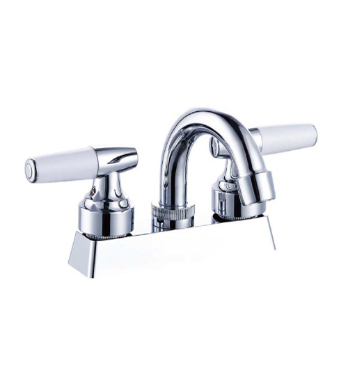 ABS Plastic Hot And Cold Water Mixer Bathroom Basin Faucet