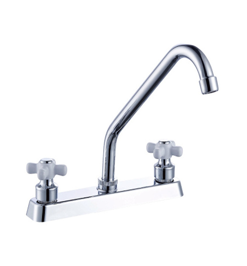 Brass kitchen pull down faucet mixer, sink kitchen hot and cold faucet