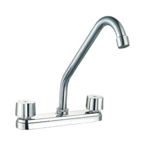 Brass kitchen pull down faucet mixer, sink kitchen hot and cold faucet