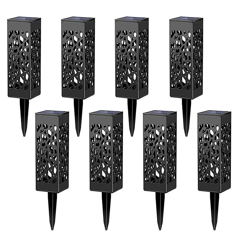 Ningbo Factory Solar LED Plastic Pathway LightS Waterproof Outdoor Garden Stake Light for Path Patio Yard Landscape Driveway