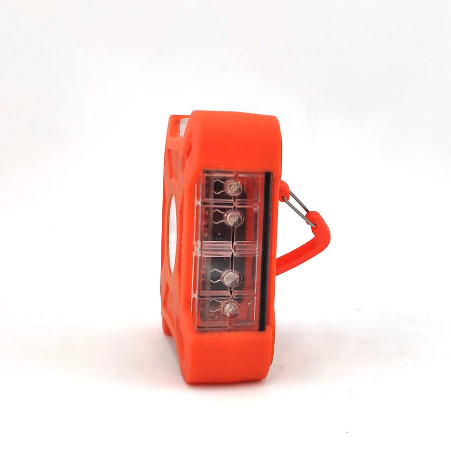 2019 newest road flare led safety flare16+4LED square magnetic warning light emergency safe warning light with hook