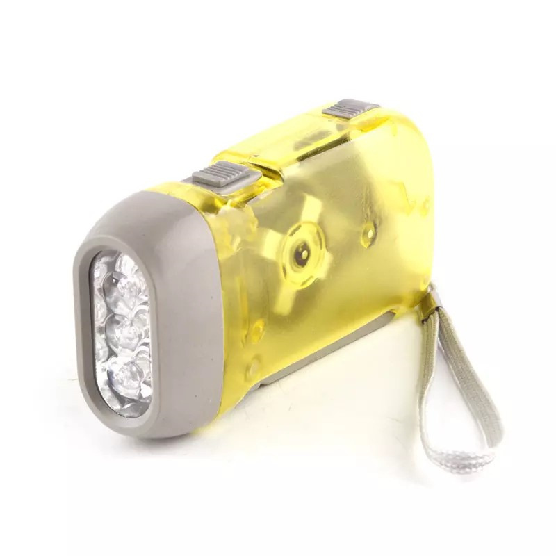 Upgrade 3led Hand Press Energy-saving flashlight Camping light Torches Dynamo Crank night light outdoor lighting