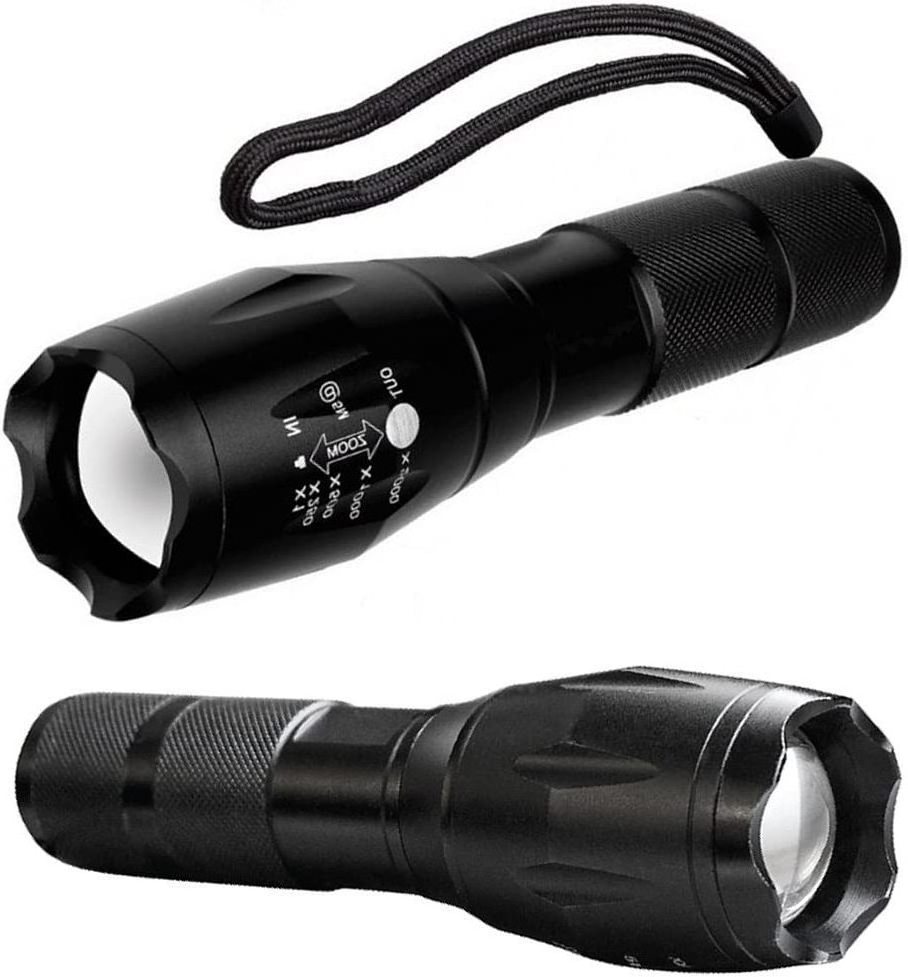 Goldmore4  Portable Outdoor Waterproof LED Flashlight Zoom Camping Tactical Flashlight Aluminum Alloy Flashlight