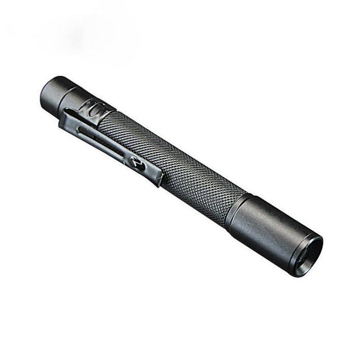 GOLDMORE1 direct sales EDC 300 lumen Dry battery Pocket XPE Led Flashlight With Pen Clip mini Torch