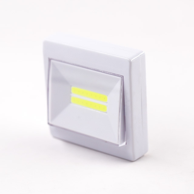 Goldmore Magnetic COB Wireless Light with Switch Tap Light for Bedroom Closets Cabinet Shelf Kitchen Basement Hallway