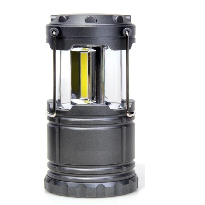 COB telescopic camping lantern lamp with 3pcs magnet