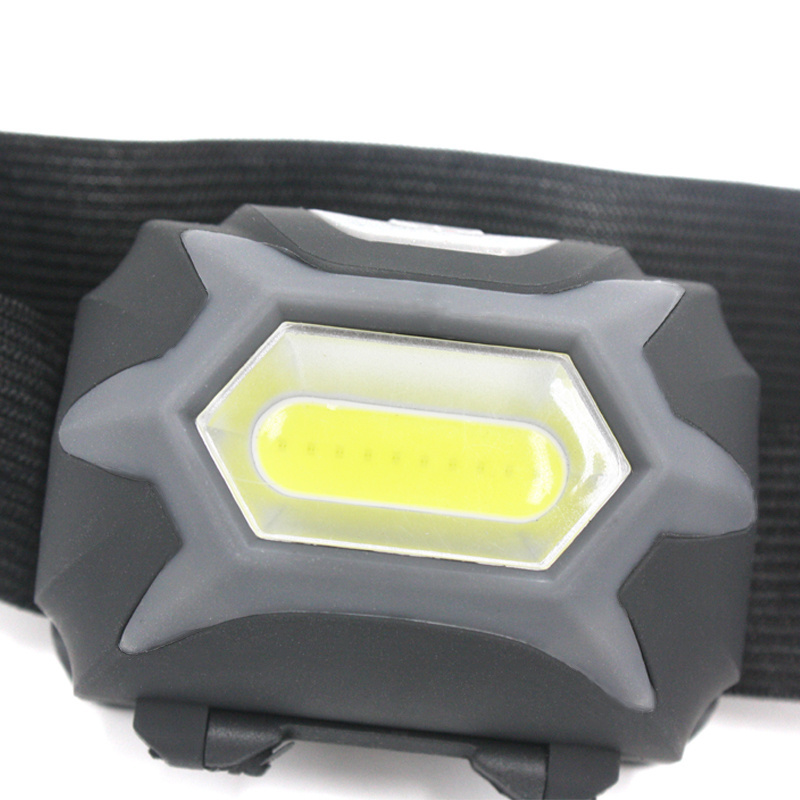 Ningbo Battery Powered Waterproof LED COB Head Lamp Head Light Head Torch Camping Fishing Flashlight