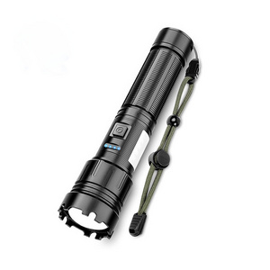 GOLDMORE1 XHP50 Zoomable 10000lum LED Torch Flash Light USB Rechargeable Waterproof Tactical Flashlight For self defense tourist