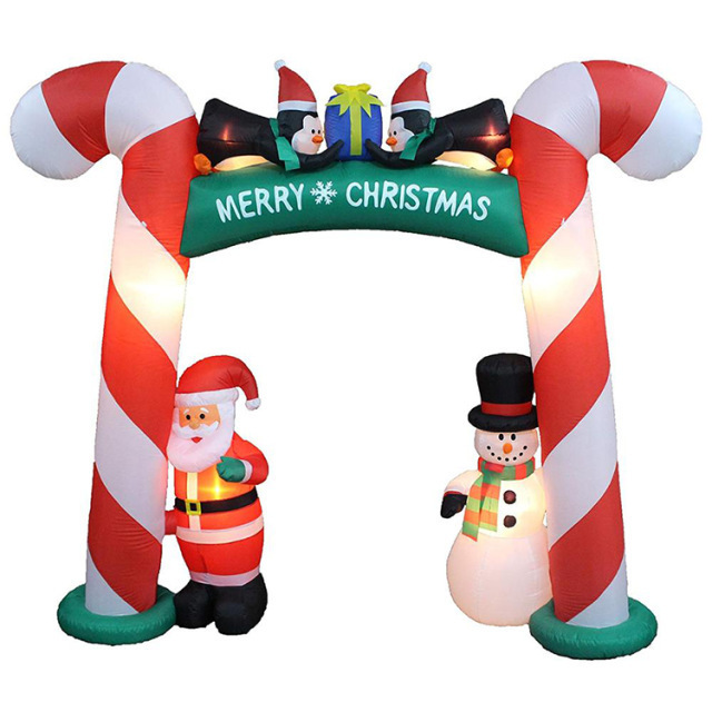 Customized inflatable cartoon large giant inflatable model for Christmas advertising decoration arch