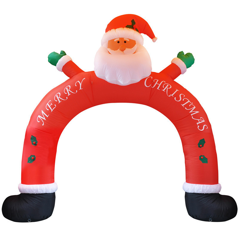 Customized inflatable cartoon large giant inflatable model for Christmas advertising decoration arch