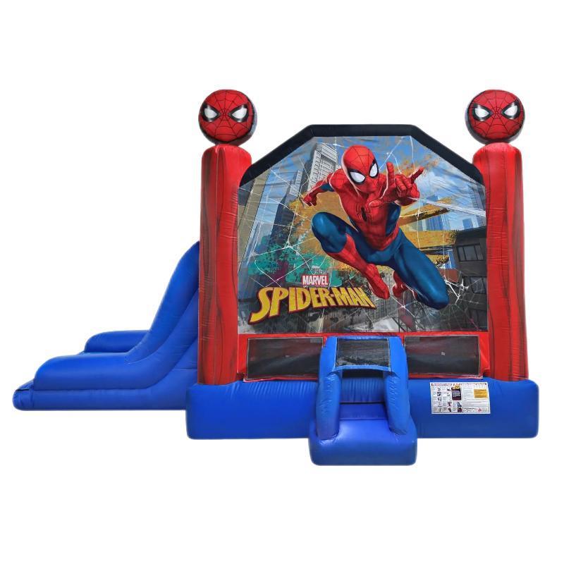 Jumping castle price party jump bouncer water combo with slide inflatable spider man spiderman bounce house