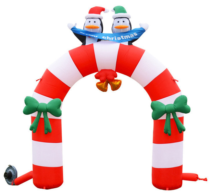 Customized inflatable cartoon large giant inflatable model for Christmas advertising decoration arch