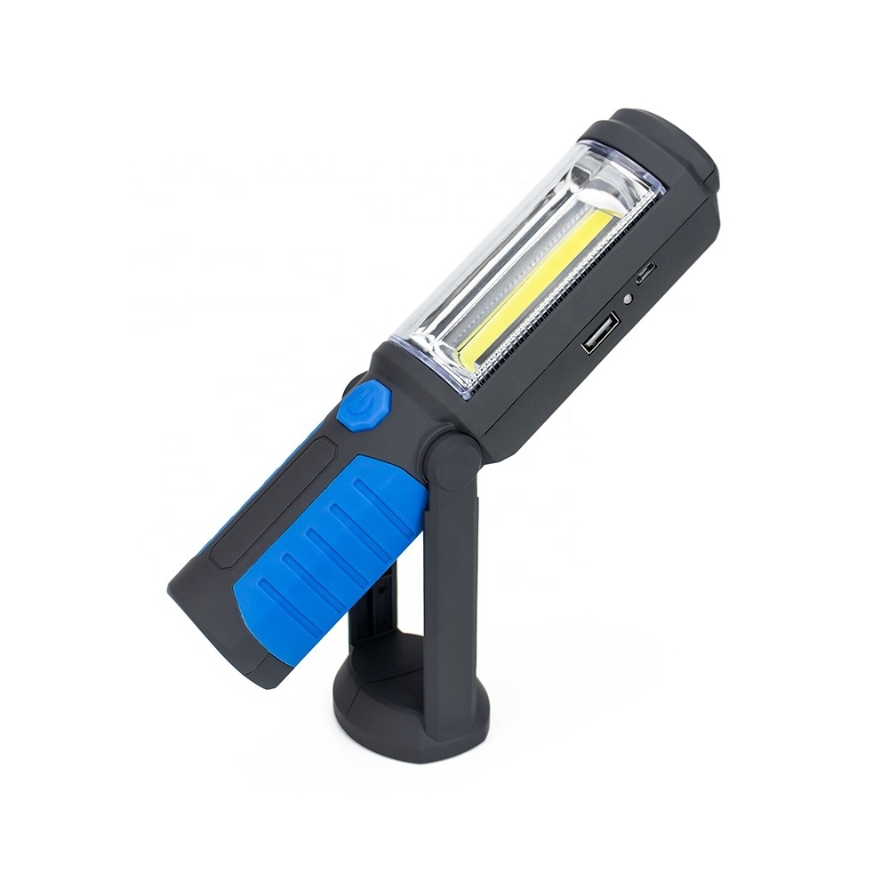 Multifunction Emergency Car Repair Tool Rechargeable LED Work Light with Hanging Hook Magnetic Flashlight