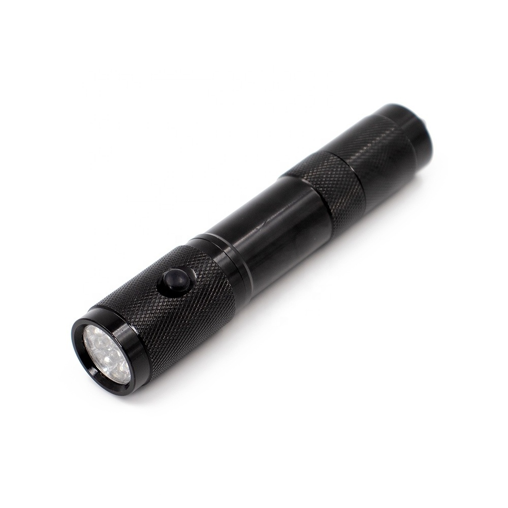 Self-defence Emergency tactical flashlight with belt cutter mental torch with glass break hammer