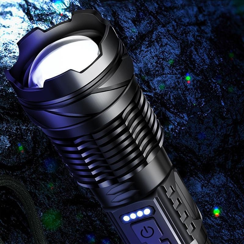 Factory sale hot customized XHP50 rechargeable led flashlight