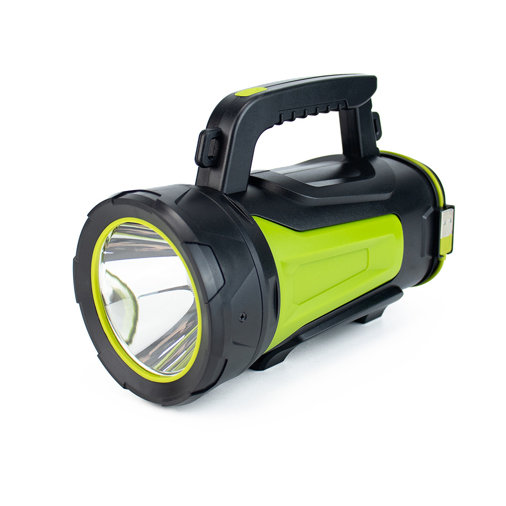 Cheap 4W super bright hunting spotlights plastic rechargeable portable led searchlight