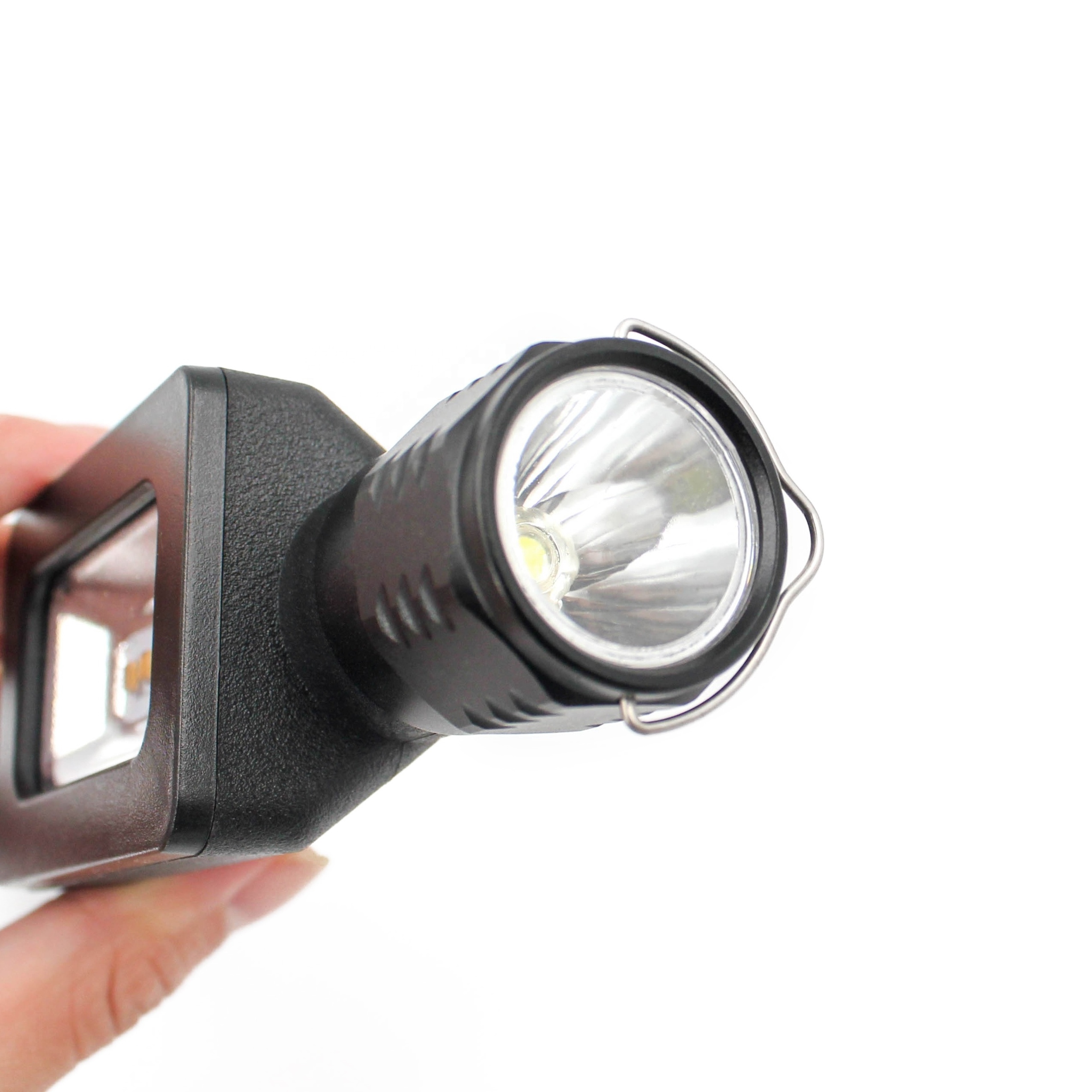 Large size UV Torch 270nm 280nm Width Range Powerful Magnetic Black Light Rechargeable UV Flashlight