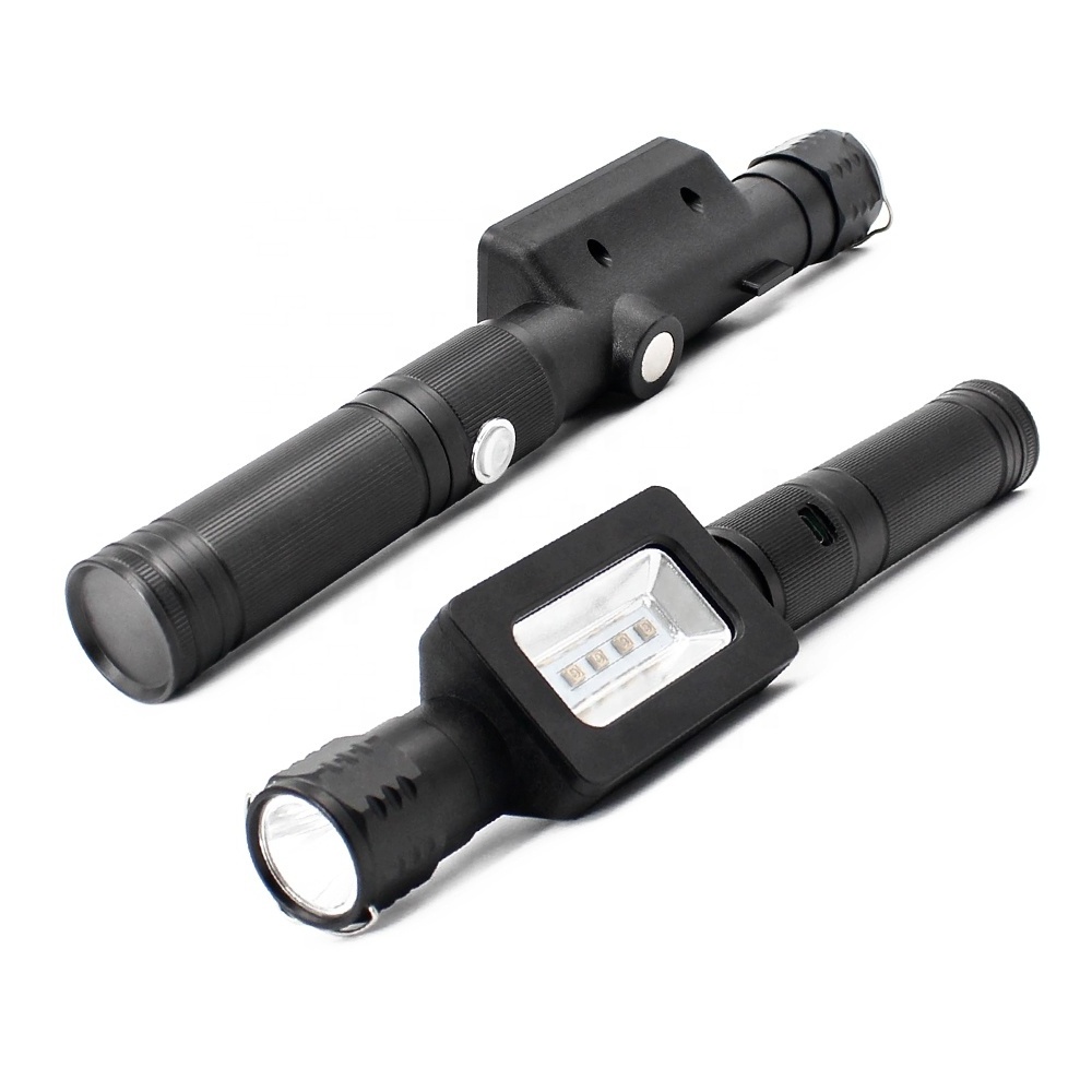 Large size UV Torch 270nm 280nm Width Range Powerful Magnetic Black Light Rechargeable UV Flashlight