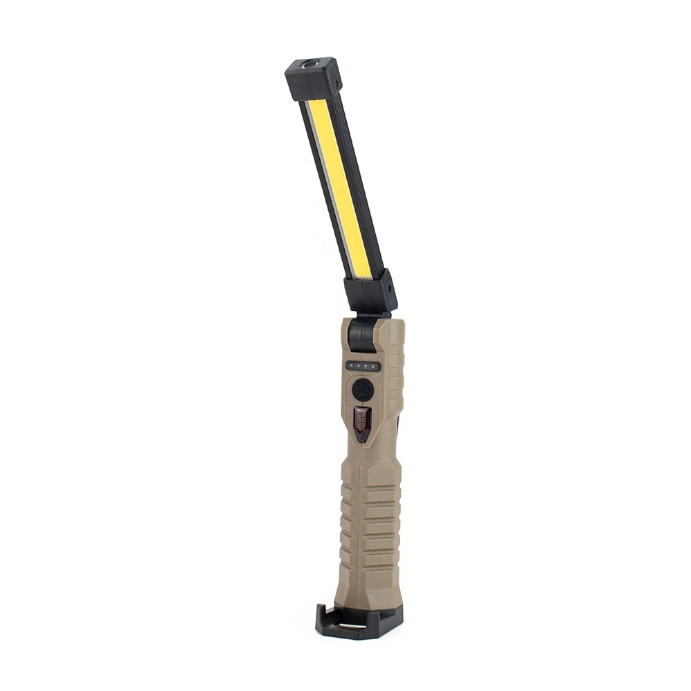 Multi-functional Rechargeable Work Light Magnetic Folding Torch Light Repair Handheld LED Flashlight