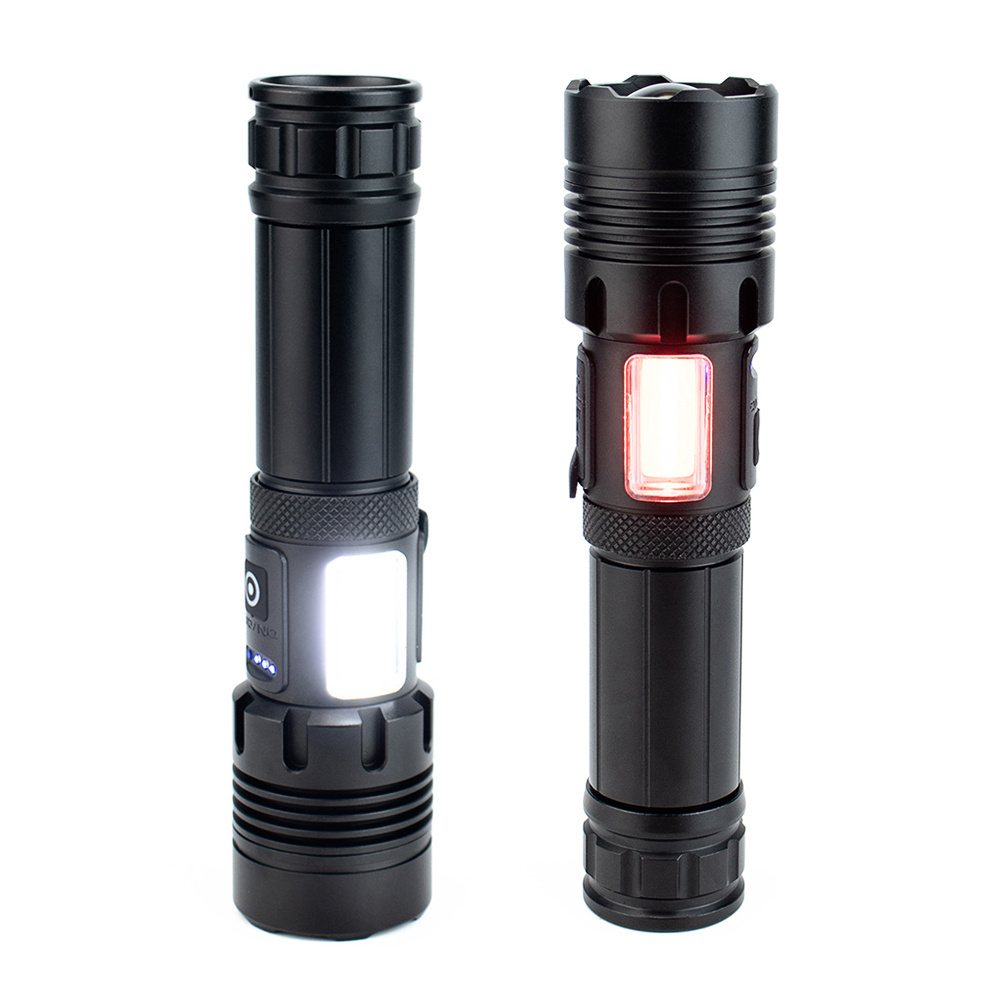 good quality zoom led torch bulk cheap rechargeable high power 1000 lumens led flashlight