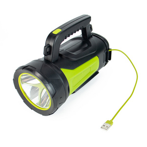 Cheap 4W super bright hunting spotlights plastic rechargeable portable led searchlight