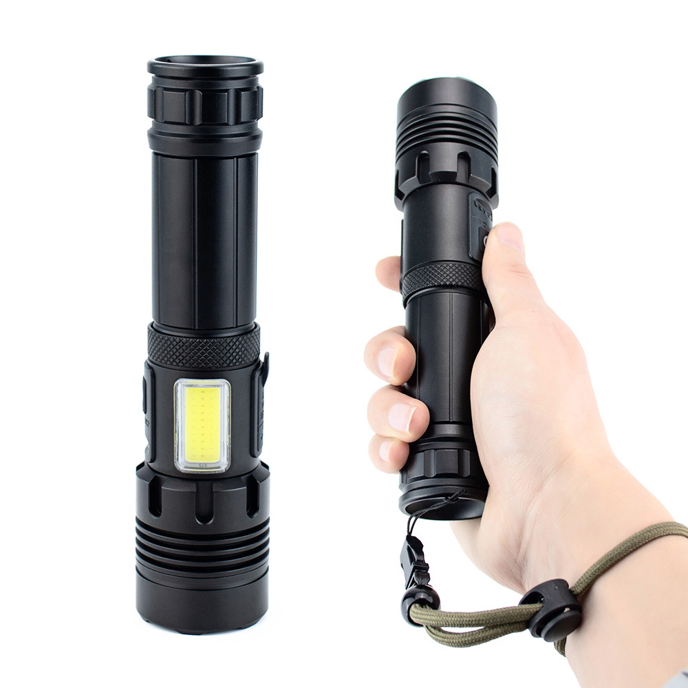 good quality zoom led torch bulk cheap rechargeable high power 1000 lumens led flashlight