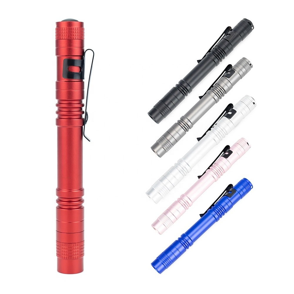 Custom Logo Best Gift Pen Light Emergency Pocket Flashlight Medical Pen Light